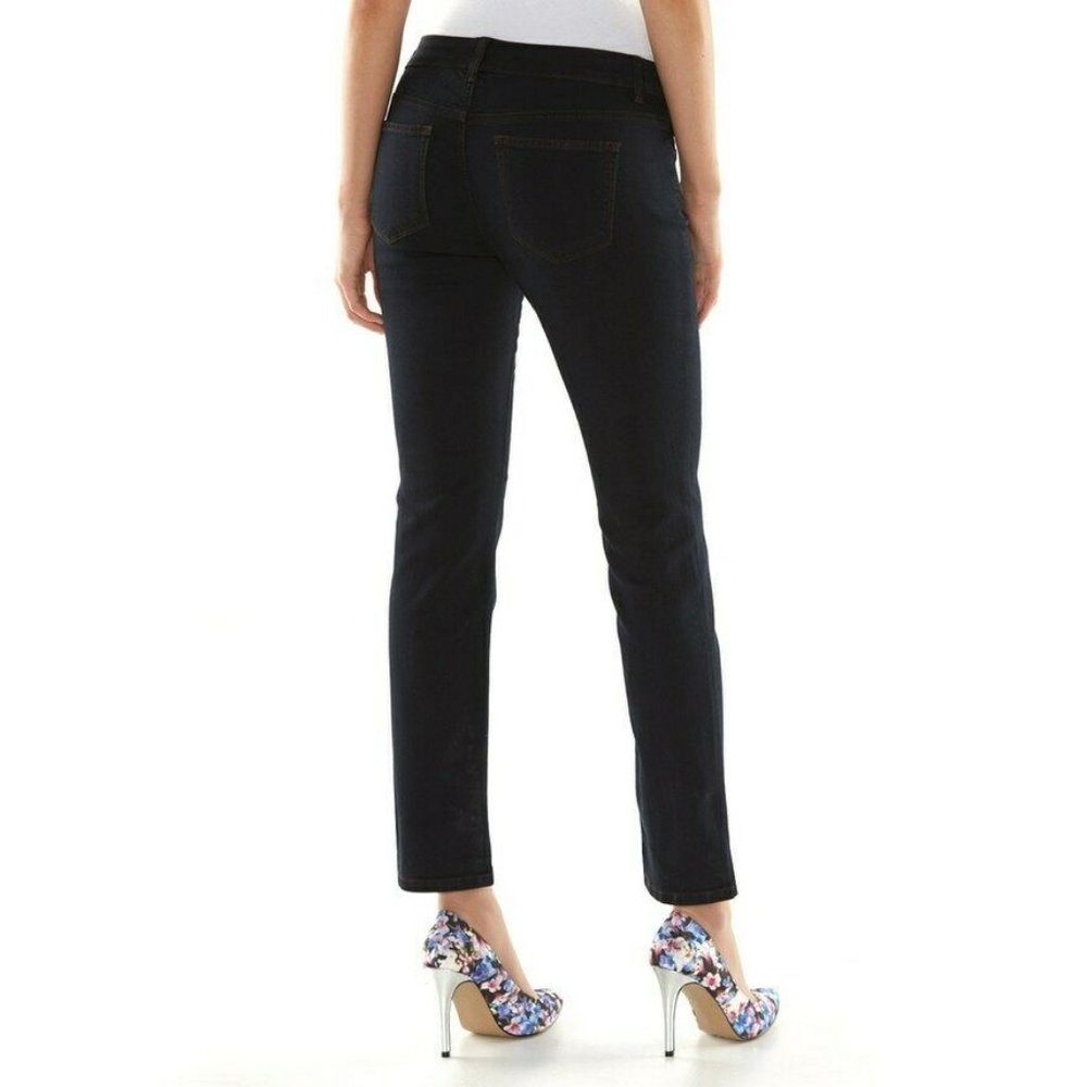 SONOMA  NWT Slim Straight Mid Rise Jeans Size 10S
